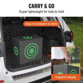 Archery Target, 16"x18" All-side Shooting Archery Arrow Target, Outdoor Portable Archery Target with Carry Handle, Easy Arrow Removal